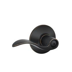 Schlage&reg; Accent Lever Bed and Bath Lock