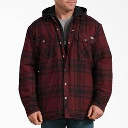 Dickies&reg; Icon Hooded Quilted Flannel Shirt Jacket