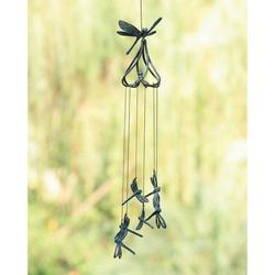 S P I Home Stylized Dragonfly Wind Chime